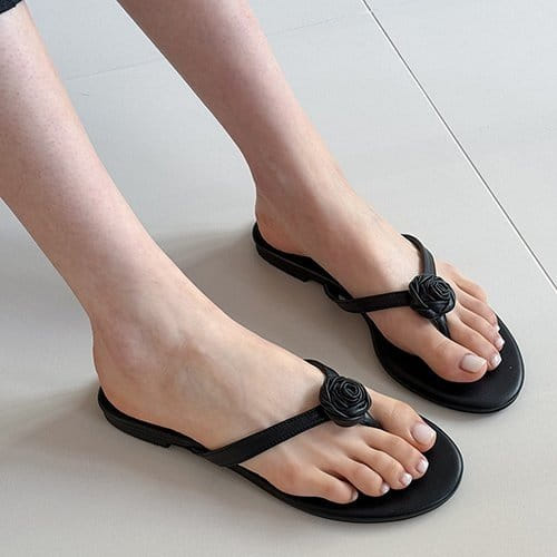 Ssangpa - Korean Women Fashion - #momslook - F 1478 Slipper & Sandals - 3