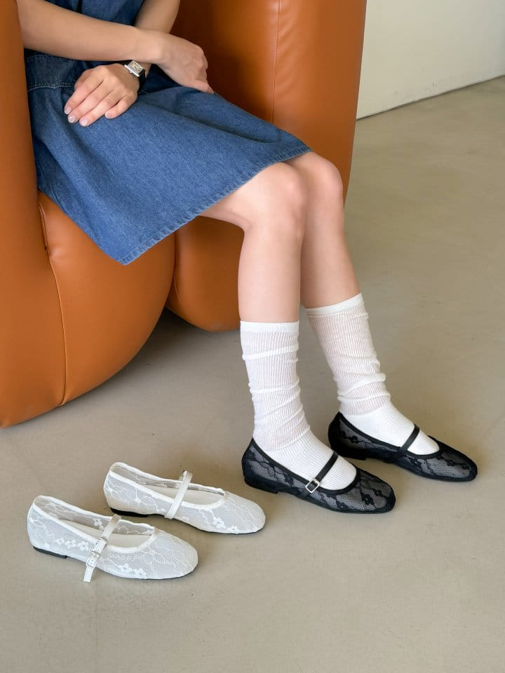 Ssangpa - Korean Women Fashion - #vintagekidsstyle - udc 8318 Flats & Ballerinas - 5