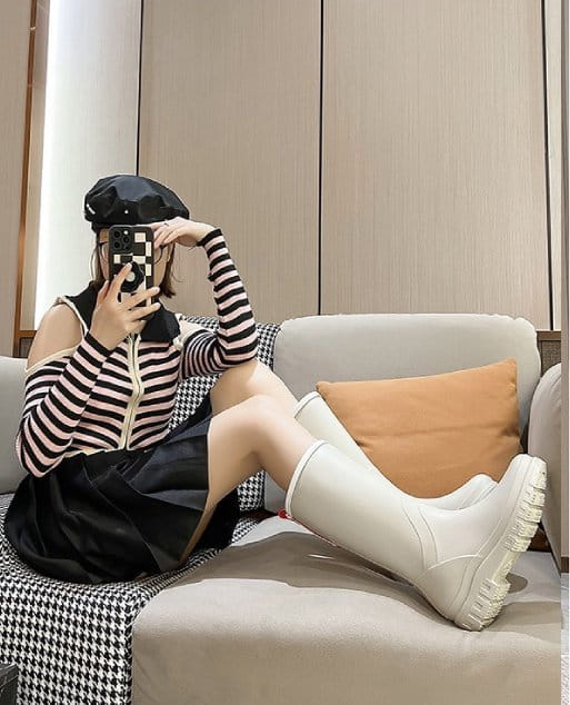 Ssangpa - Korean Women Fashion - #womensfashion - SM 1781 Rain Boots - 2