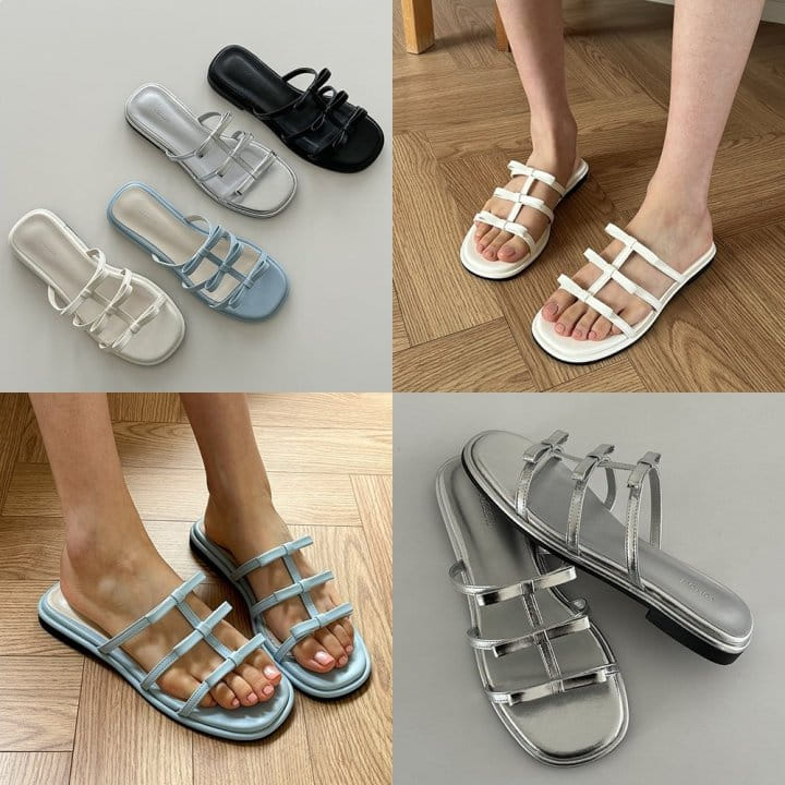 Ssangpa - Korean Women Fashion - #womensfashion - F 1464 Slipper & Sandals - 8