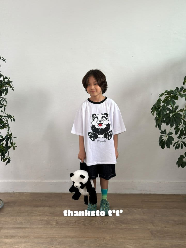 Thanksto TT - Korean Children Fashion - #designkidswear - TT panda Tee - 7