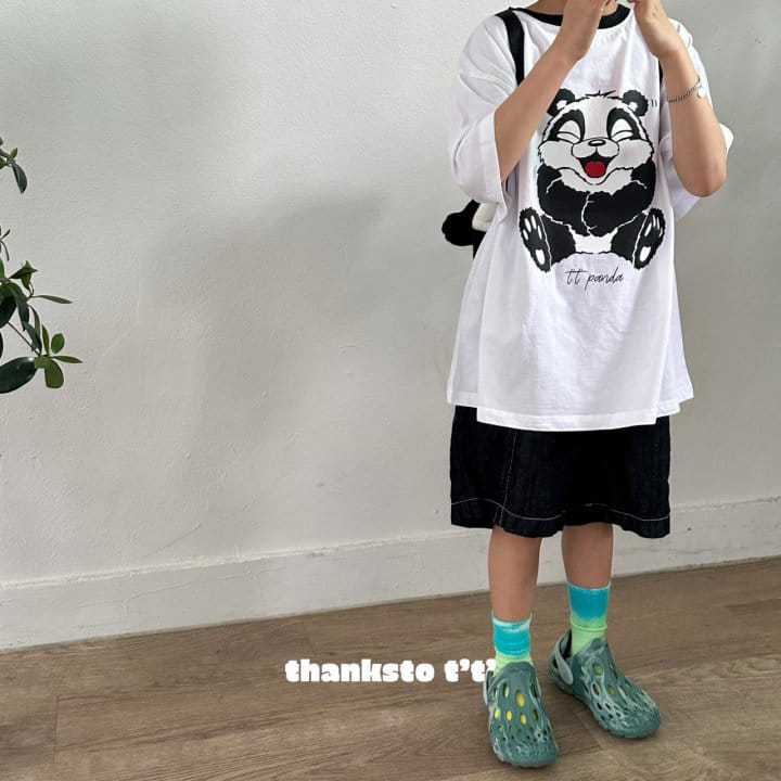 Thanksto TT - Korean Children Fashion - #discoveringself - TT panda Tee - 8