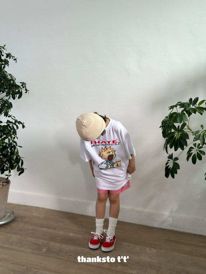 Thanksto TT - Korean Children Fashion - #minifashionista - Oversleep Tee - 5