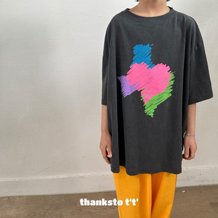 Thanksto TT - Korean Children Fashion - #prettylittlegirls - Love Pig Tee - 8