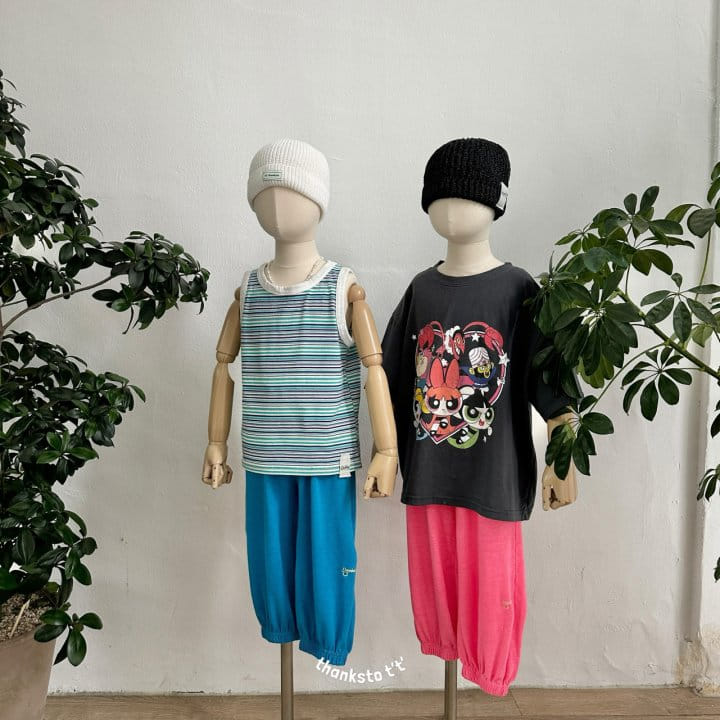 Thanksto tt - Korean Children Fashion - #kidzfashiontrend - Color L pants - 5