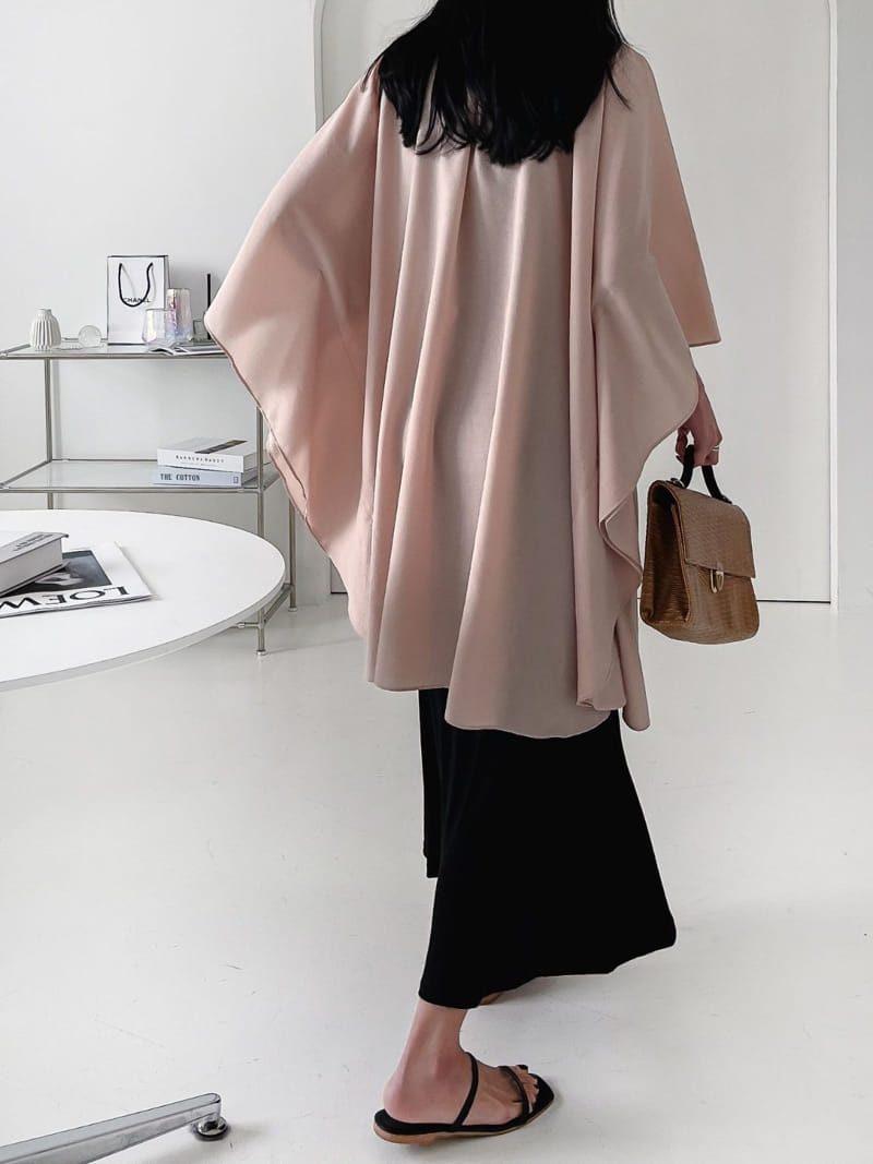 Theggllim - Korean Women Fashion - #momslook - Cape Flying Cardigna - 3