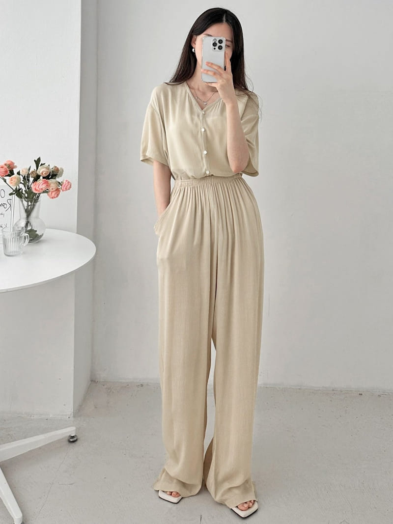 Theggllim - Korean Women Fashion - #restrostyle - Yoyo Banding Pants