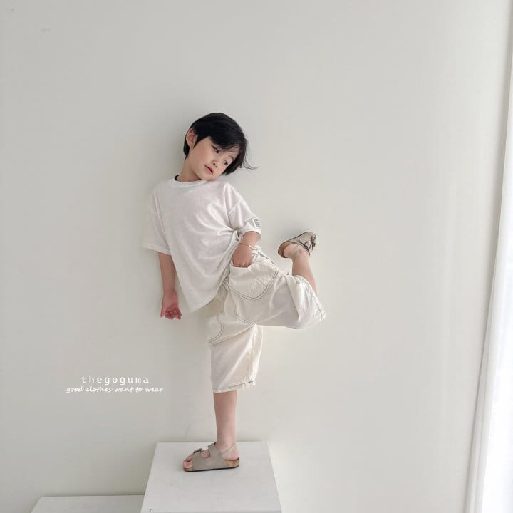 Thegoguma - Korean Children Fashion - #Kfashion4kids - L Label Tee - 7
