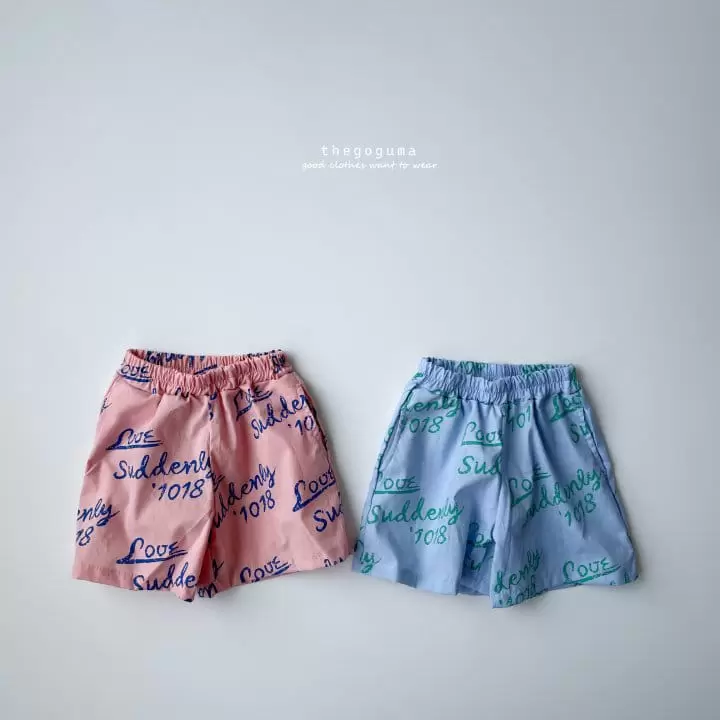 Thegoguma - Korean Children Fashion - #Kfashion4kids - Love Love Pants