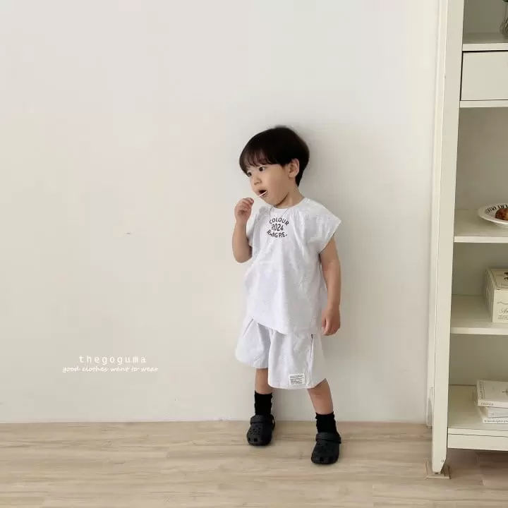 Thegoguma - Korean Children Fashion - #childofig - School Top Bottom Set - 2