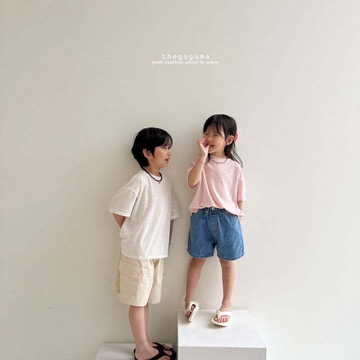 Thegoguma - Korean Children Fashion - #kidsstore - L Label Tee - 5