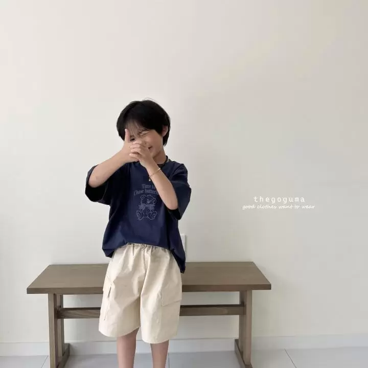 Thegoguma - Korean Children Fashion - #kidsstore - Ribbon Bear Tee - 2