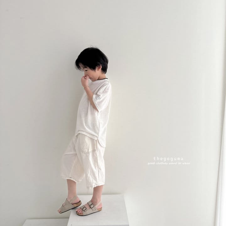 Thegoguma - Korean Children Fashion - #littlefashionista - L Label Tee - 8