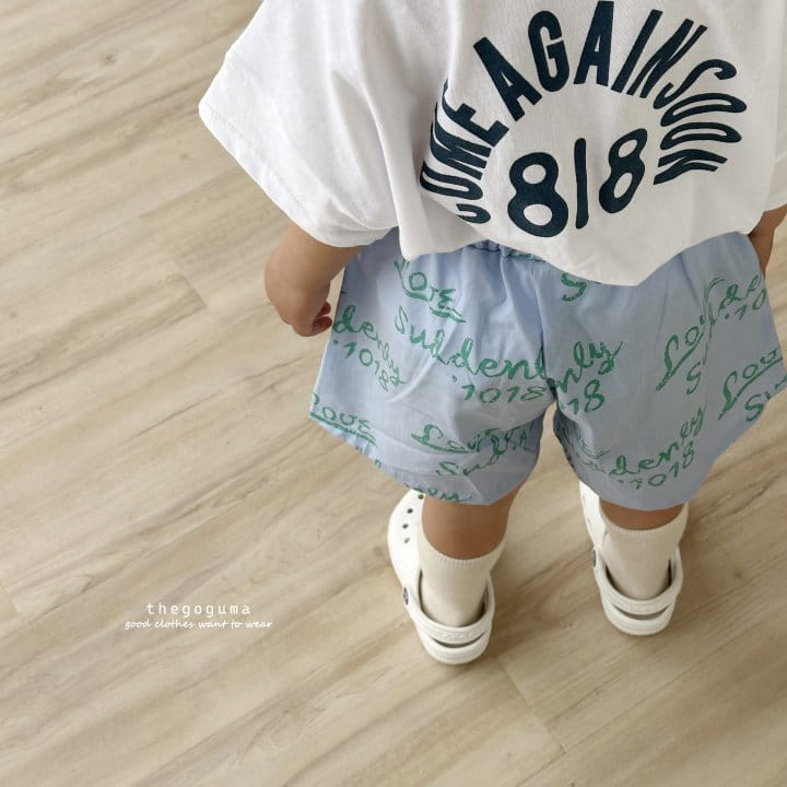 Thegoguma - Korean Children Fashion - #magicofchildhood - Love Love Pants - 4