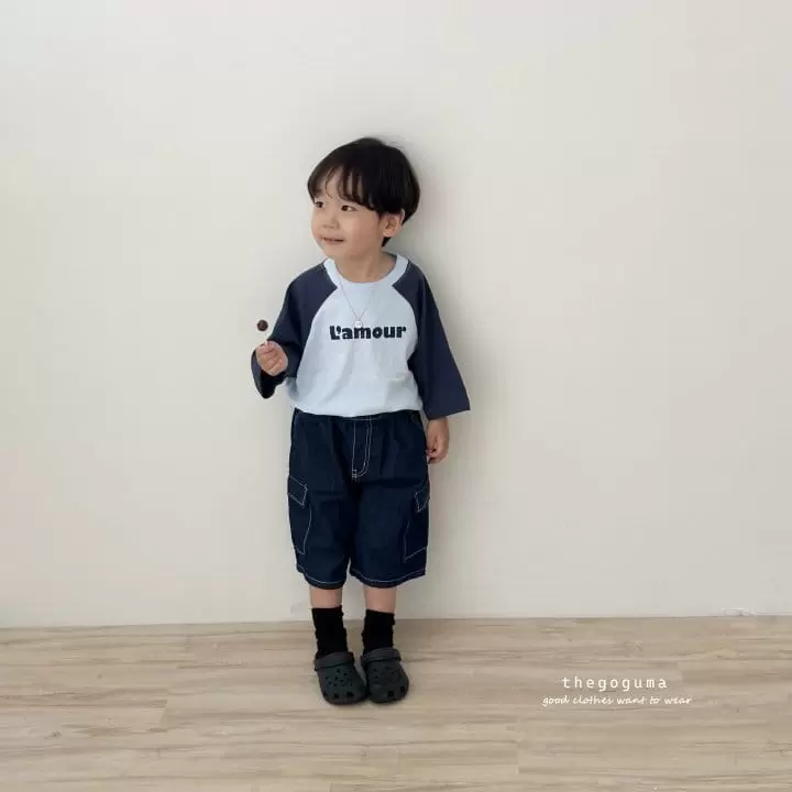 Thegoguma - Korean Children Fashion - #minifashionista - Lamoure Raglan Tee - 3