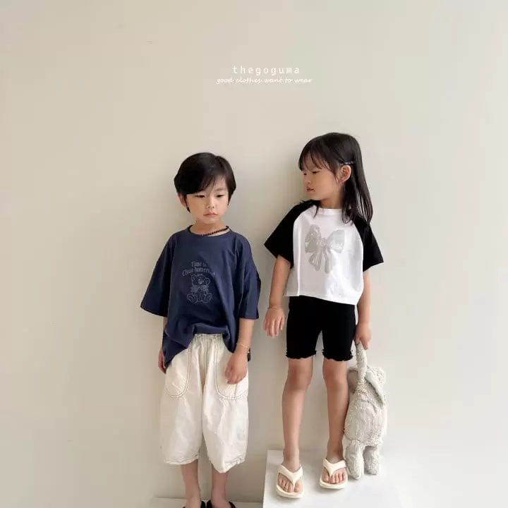 Thegoguma - Korean Children Fashion - #prettylittlegirls - Ribbon Belli Leggings - 9