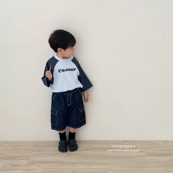 Thegoguma - Korean Children Fashion - #minifashionista - Lamoure Raglan Tee - 4
