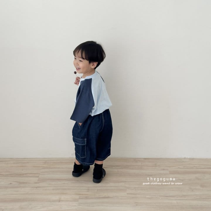 Thegoguma - Korean Children Fashion - #stylishchildhood - Lamoure Raglan Tee - 7
