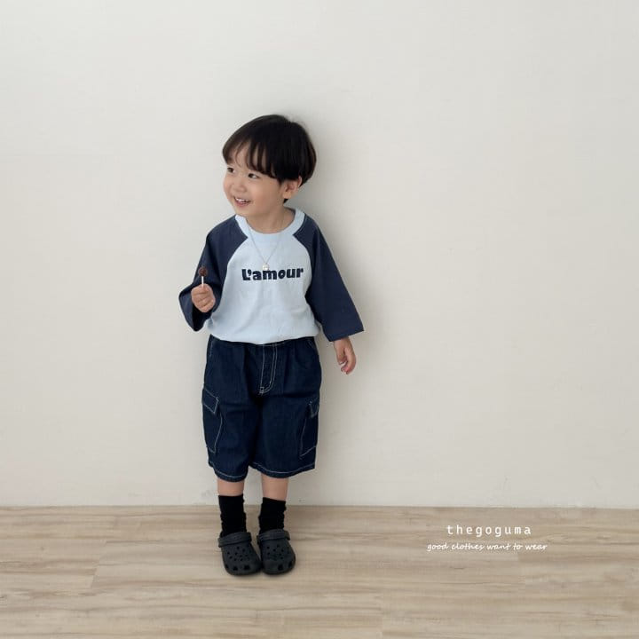 Thegoguma - Korean Children Fashion - #todddlerfashion - Lamoure Raglan Tee - 5