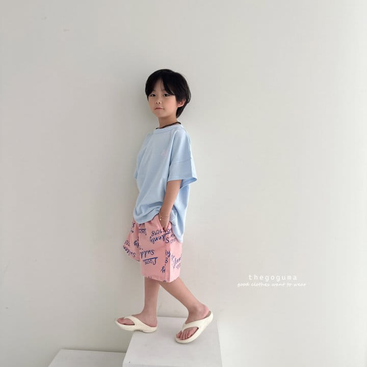 Thegoguma - Korean Children Fashion - #toddlerclothing - Love Love Pants - 7