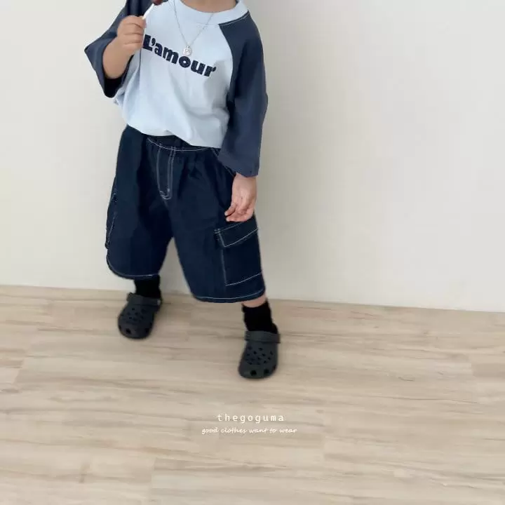 Thegoguma - Korean Children Fashion - #toddlerclothing - Lamoure Raglan Tee - 6