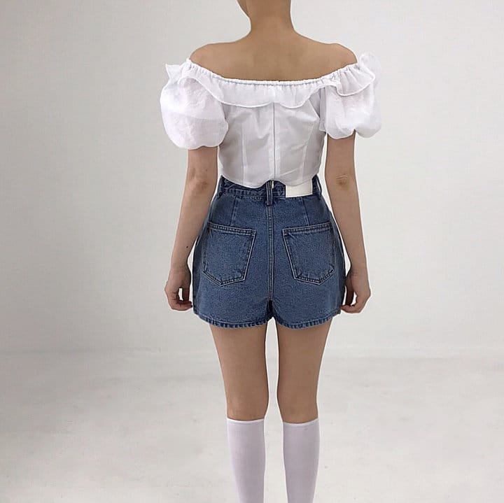 Twomoon - Korean Women Fashion - #momslook - Entihall Corset Top - 3