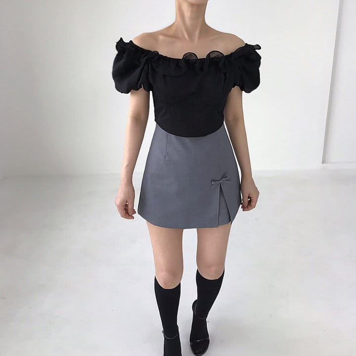 Twomoon - Korean Women Fashion - #momslook - Entihall Corset Top - 9