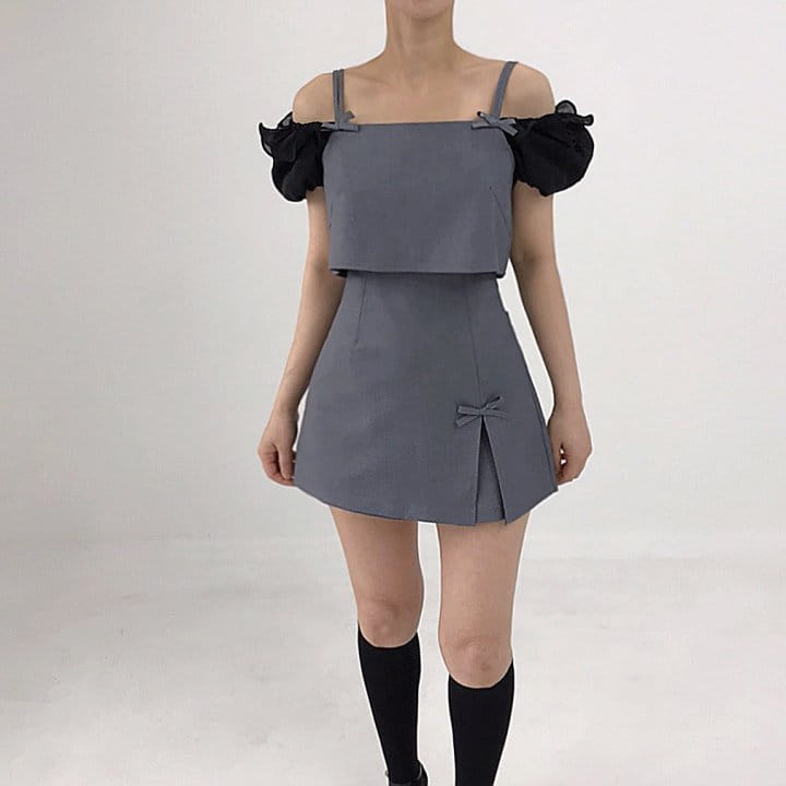 Twomoon - Korean Women Fashion - #womensfashion - Follow Ribbon Top - 6