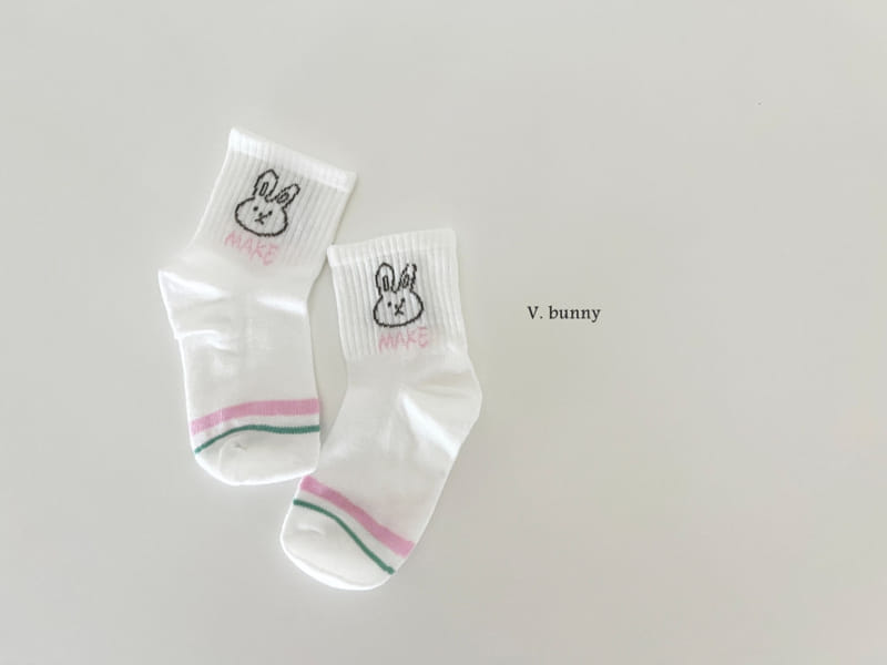 V Bunny - Korean Children Fashion - #discoveringself - Make Socks Set - 8