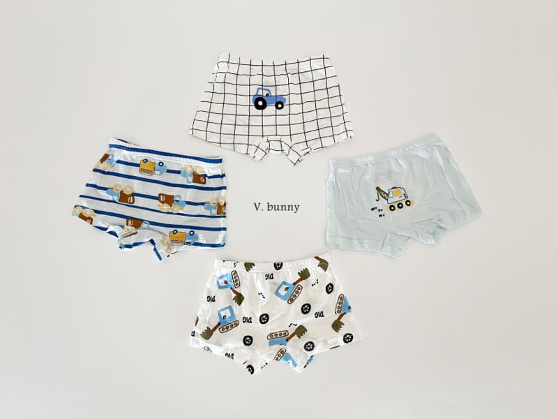 V Bunny - Korean Children Fashion - #discoveringself - Wa Wa Underpants Set - 2