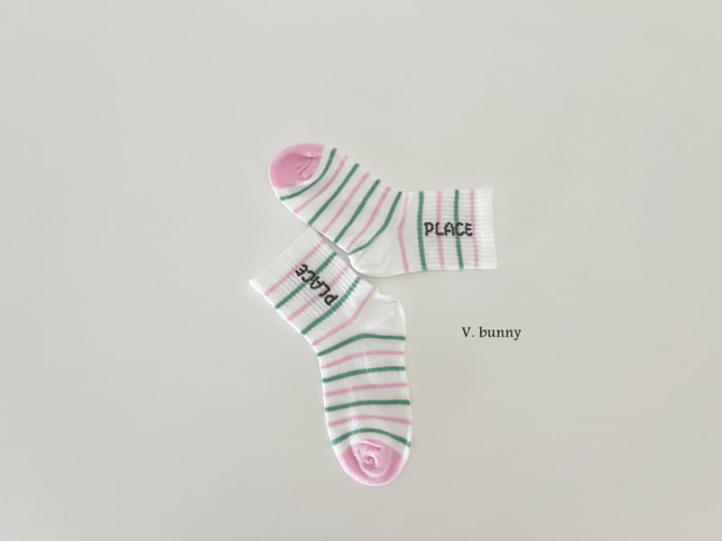 V Bunny - Korean Children Fashion - #fashionkids - Make Socks Set - 9