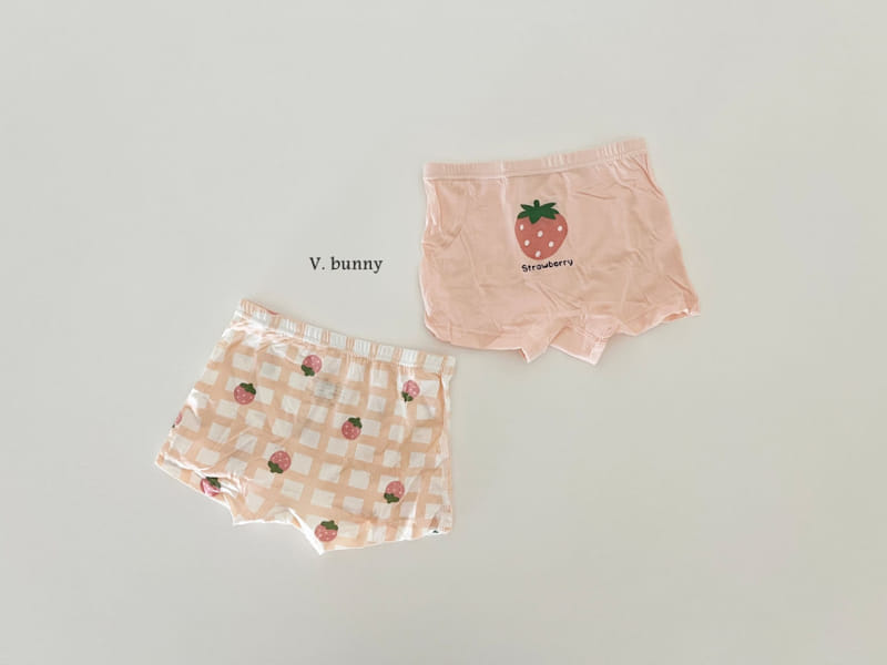 V Bunny - Korean Children Fashion - #kidsshorts - Srea Underpants Set - 6