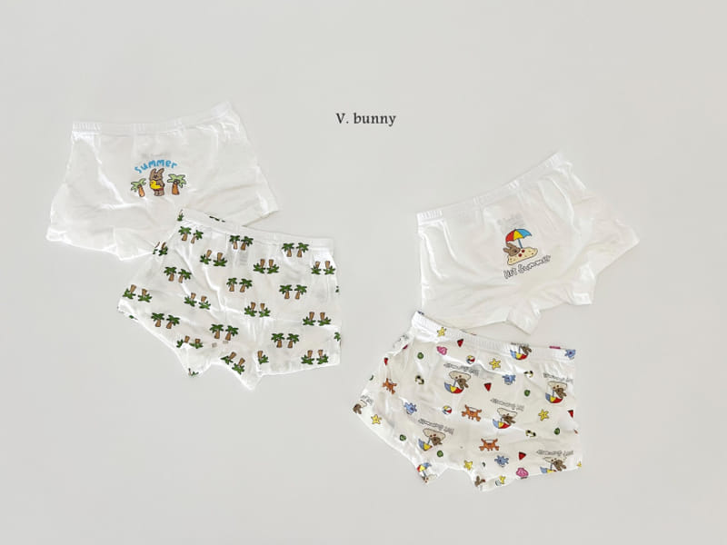 V Bunny - Korean Children Fashion - #littlefashionista - Hot Summer Underpants Set - 2