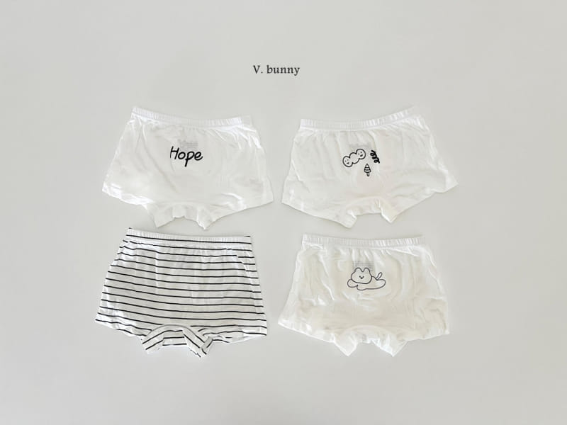 V Bunny - Korean Children Fashion - #magicofchildhood - Hope Underpants Set