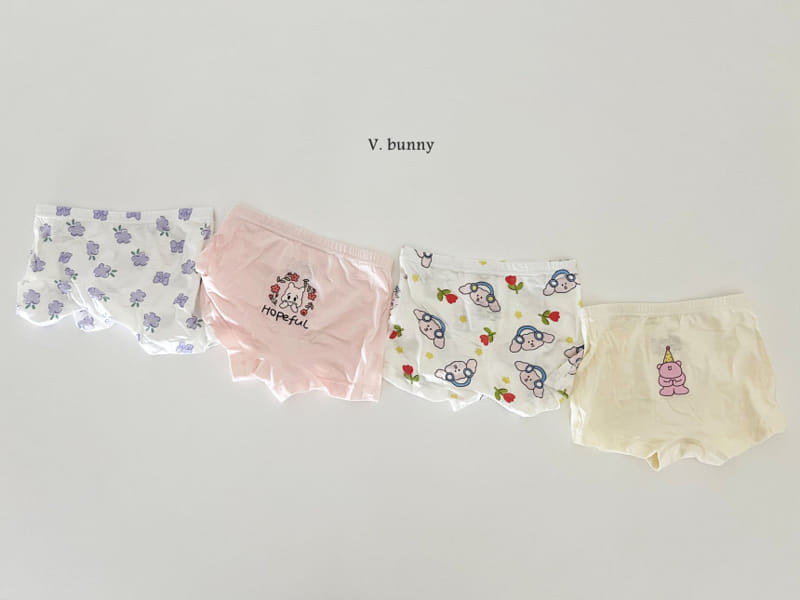 V Bunny - Korean Children Fashion - #minifashionista - Dj Underpants Set - 3