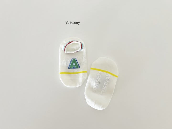 V Bunny - Korean Children Fashion - #minifashionista - Line A Socks Set - 2