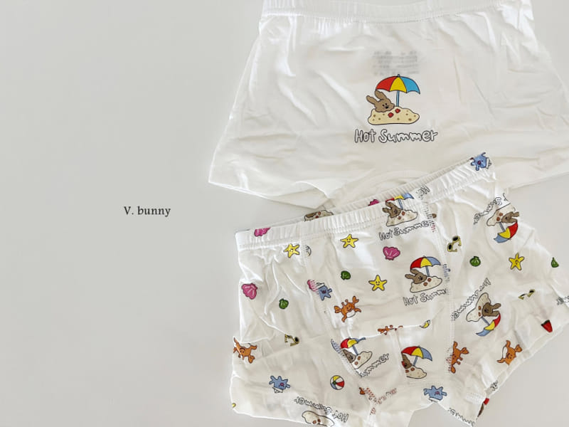 V Bunny - Korean Children Fashion - #todddlerfashion - Hot Summer Underpants Set - 6