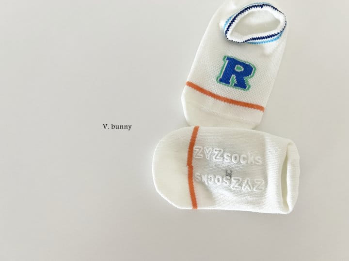 V Bunny - Korean Children Fashion - #prettylittlegirls - Line A Socks Set - 4