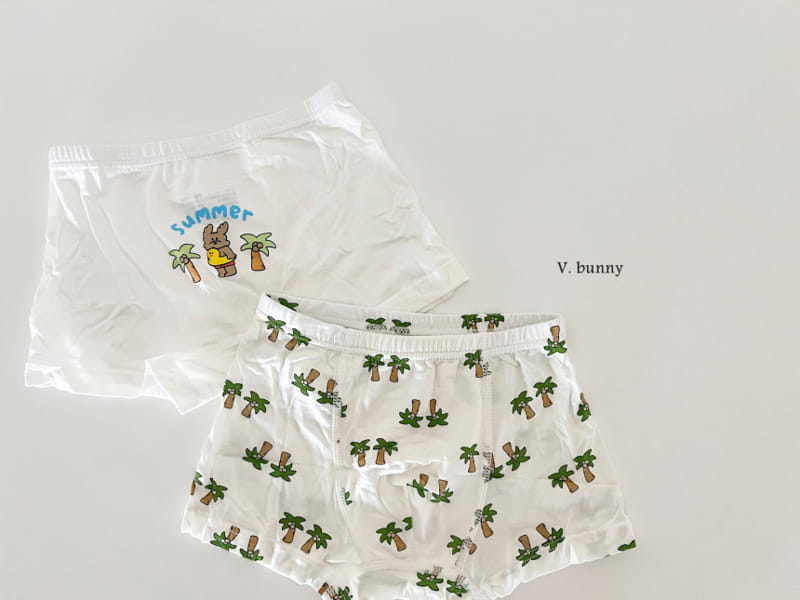 V Bunny - Korean Children Fashion - #toddlerclothing - Hot Summer Underpants Set - 7