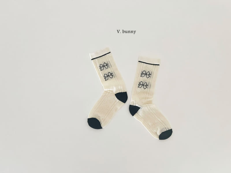 V Bunny - Korean Children Fashion - #toddlerclothing - Have Socks Set - 6