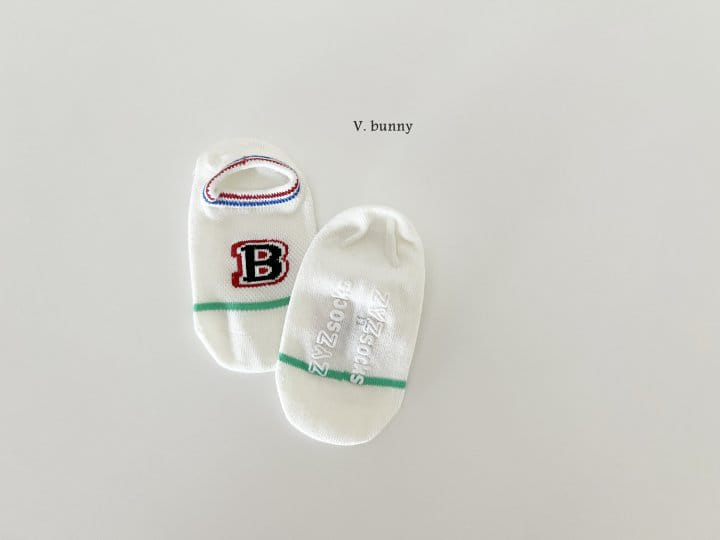 V Bunny - Korean Children Fashion - #toddlerclothing - Line A Socks Set - 5