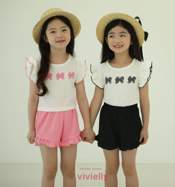 Vivielly - Korean Children Fashion - #childofig - Ludi Top Bottom Set - 11