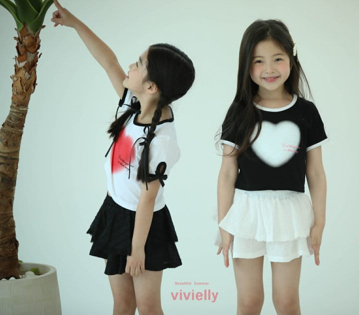 Vivielly - Korean Children Fashion - #childrensboutique - Jessi Ribbon Tee - 2