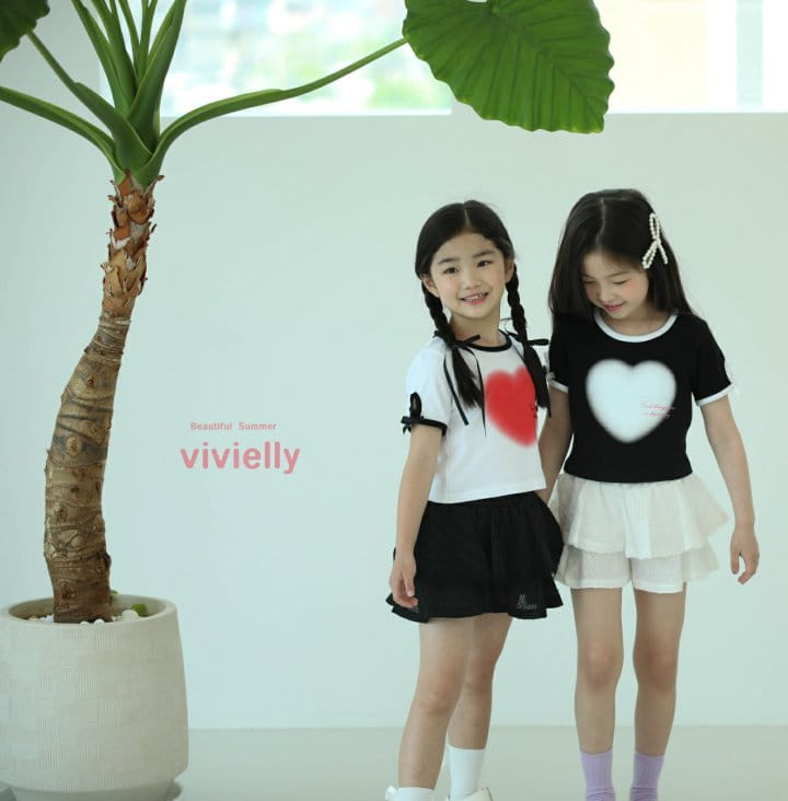 Vivielly - Korean Children Fashion - #designkidswear - Jessi Ribbon Tee - 3