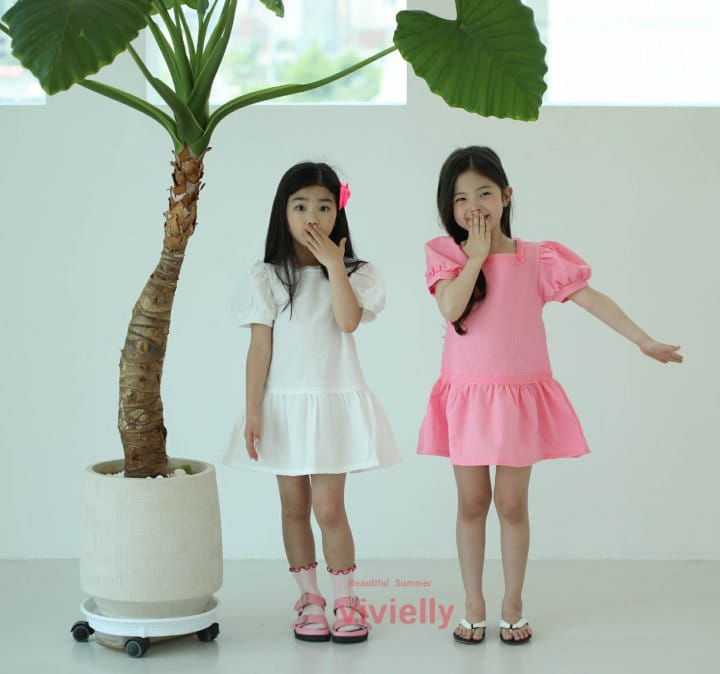 Vivielly - Korean Children Fashion - #designkidswear - Juliet One-Piece - 2