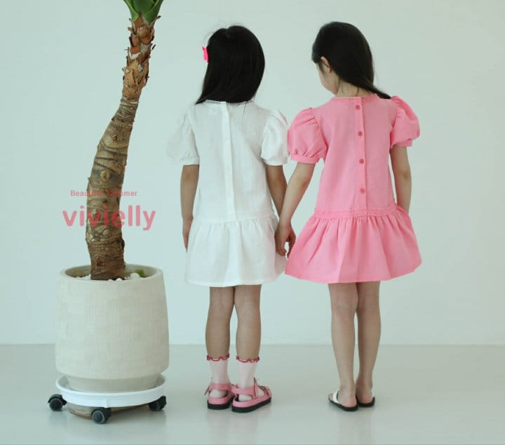 Vivielly - Korean Children Fashion - #discoveringself - Juliet One-Piece - 3