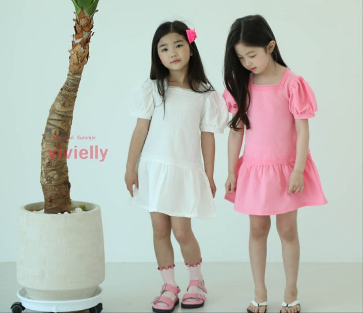 Vivielly - Korean Children Fashion - #discoveringself - Juliet One-Piece - 4