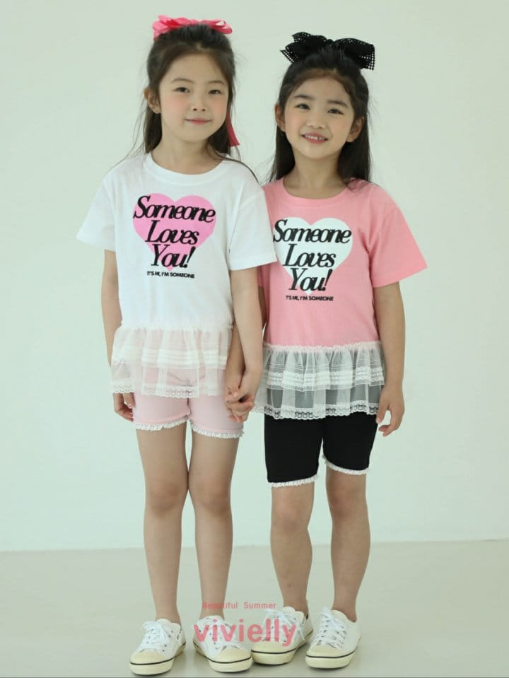 Vivielly - Korean Children Fashion - #kidsshorts - Sha Sha Long Tee - 3