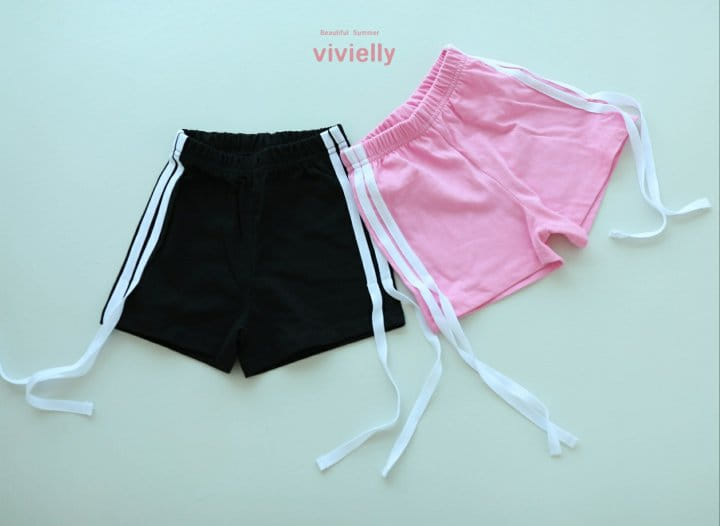 Vivielly - Korean Children Fashion - #kidsstore - Tape Shorts - 8