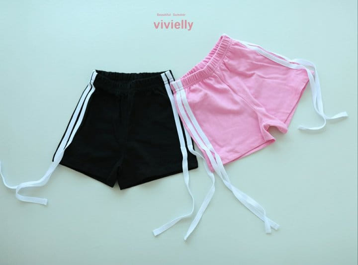 Vivielly - Korean Children Fashion - #kidzfashiontrend - Tape Shorts - 9